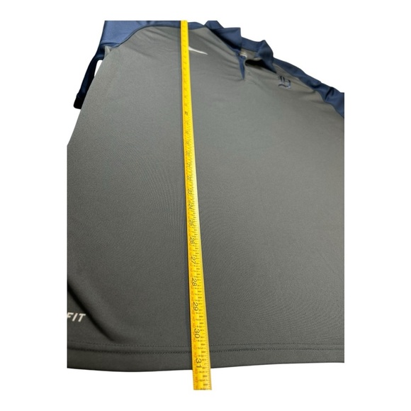 Detroit Tigers Nike Dri-Fit Polo | Men’s XL | Blue and Grey | Golf Style - Picture 7 of 10